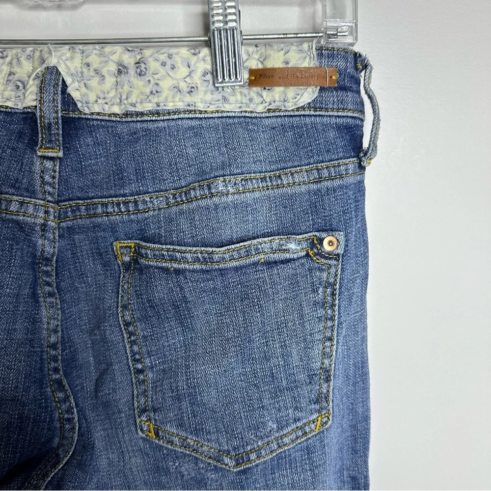 Anthropologie‎ Pilcro & The Letterpress Size 26 Slim Boyfriend Straight Leg Jean